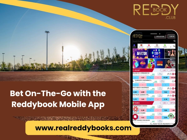 Bet On-The-Go with the Reddybook Mobile App