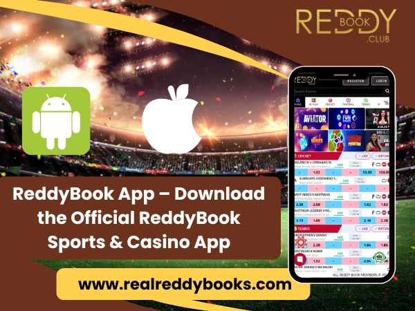 ReddyBook App – Download the Official ReddyBook Sports & Casino App