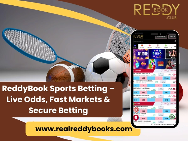 ReddyBook Sports Betting – Live Odds, Fast Markets & Secure Betting