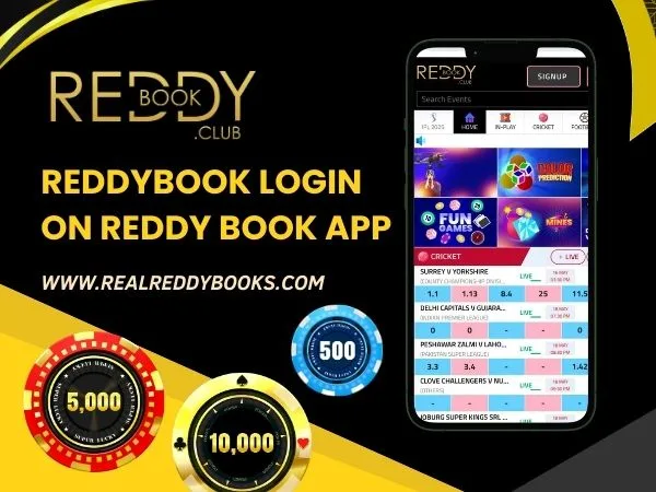 Reddybook Login on reddy book app