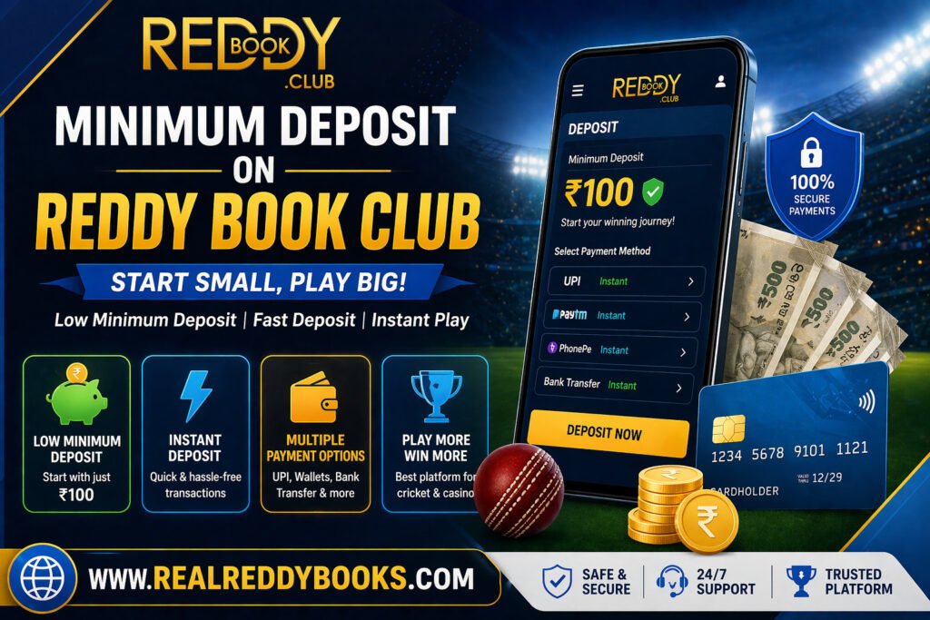 Minimum Deposit on Reddy Book Club