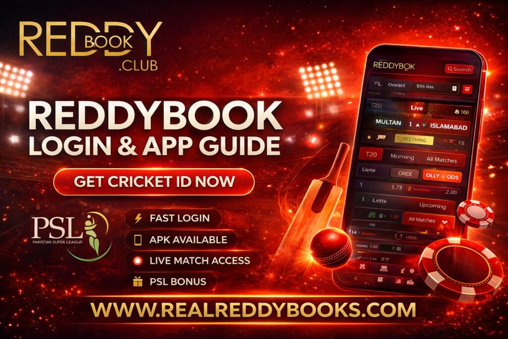 PSL 2026 Guide on Reddybook Login and App Usage Explained