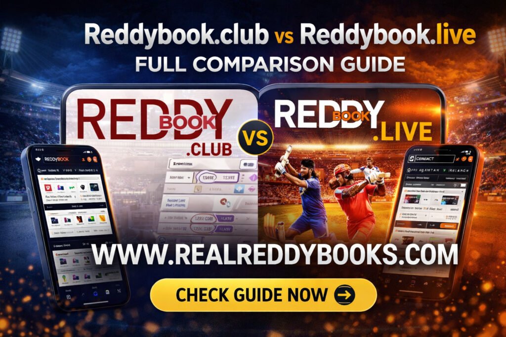 Reddybook.club vs Reddybook.live – Full Comparison Guide
