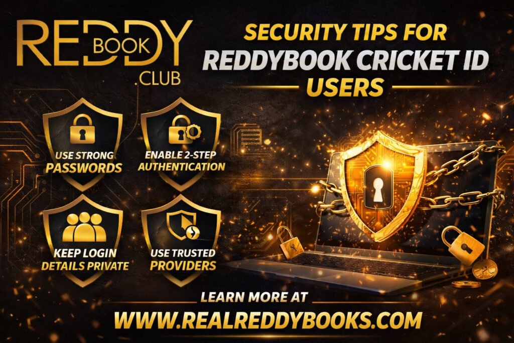 Security Tips for Reddybook Cricket ID Users