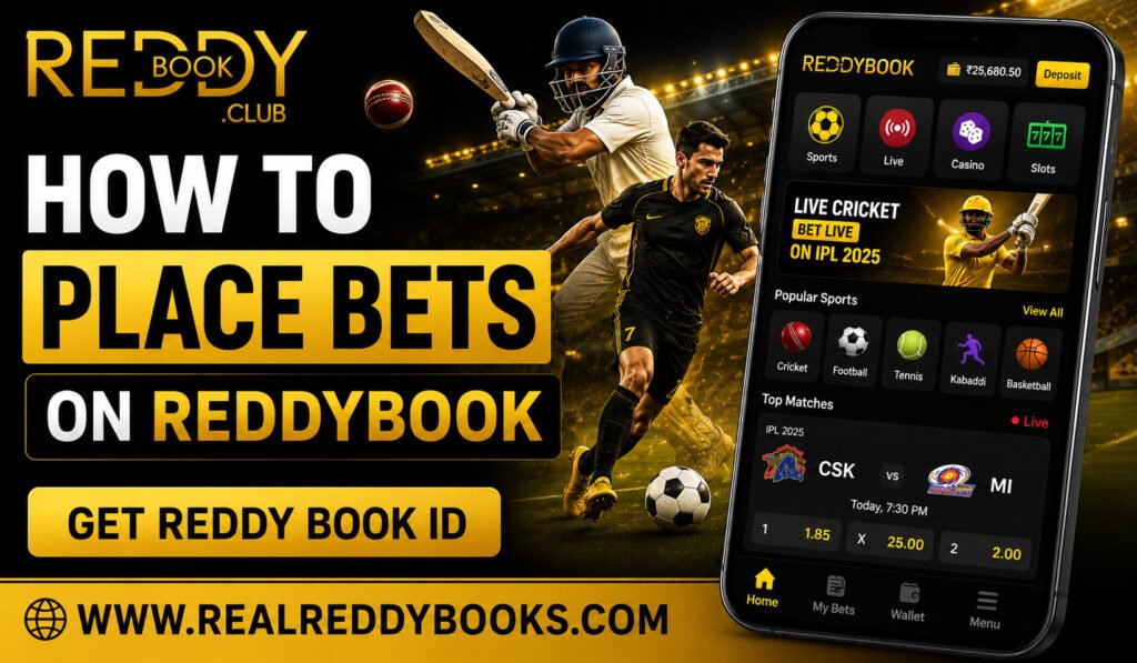 How to Place Bets on Reddybook