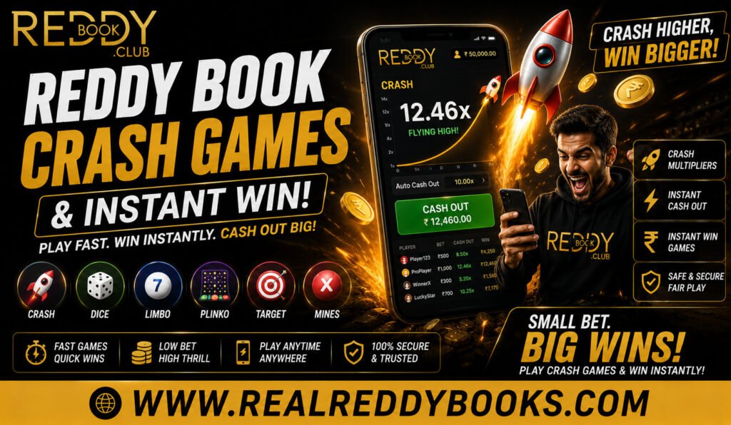 Reddy Book Crash Games & Instant Win Titles