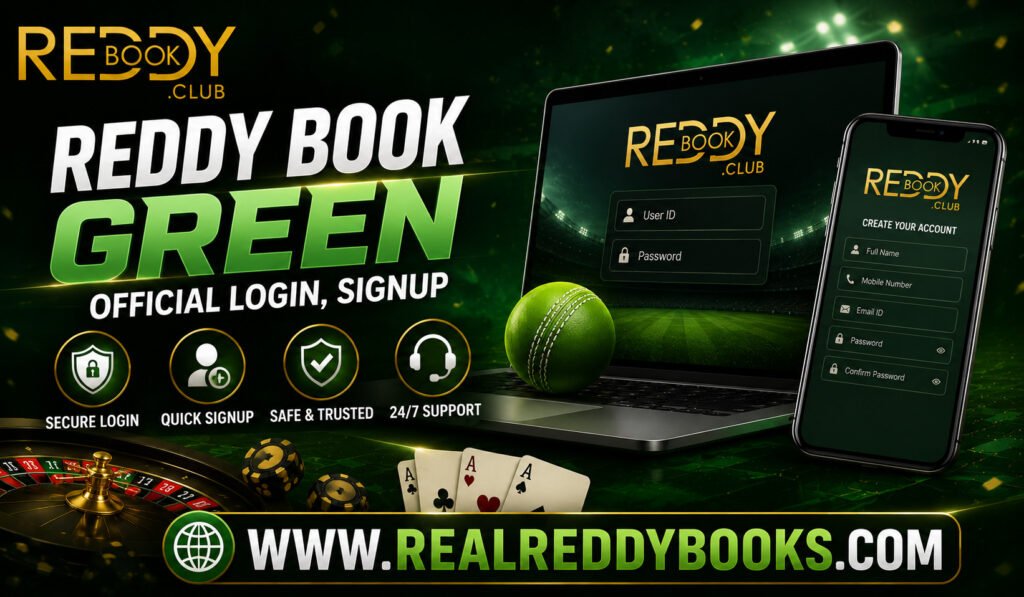 Reddy Book Green – Official Login, Signup