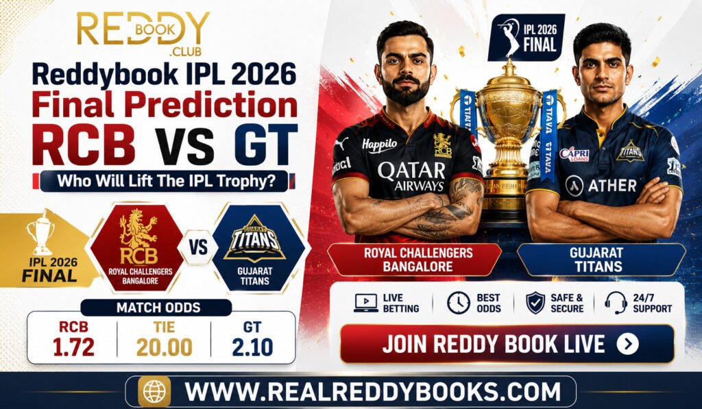 Reddy Book Live IPL Final 2026
