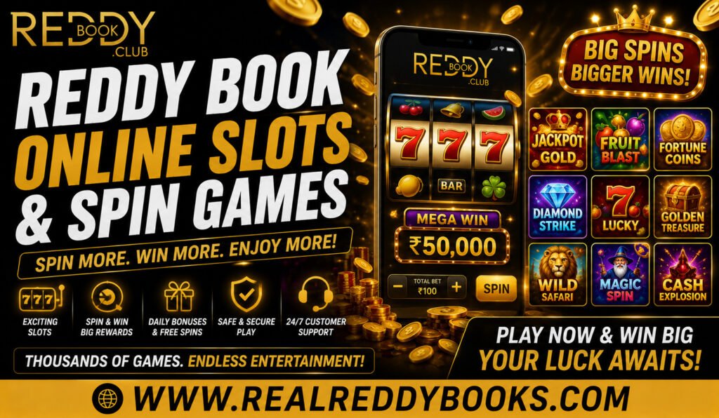 Reddy Book Online Slots & Spin Games