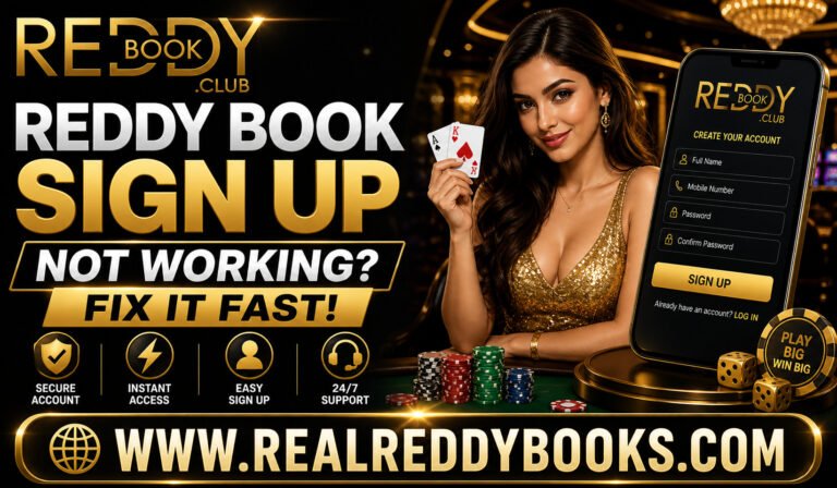 Reddy Book Sign Up Not Working? Fix It Fast