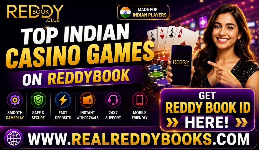 Top Indian Casino Games on Reddybook
