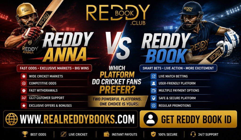 Reddy Anna vs Reddybook Which Platform Do Cricket Fans Prefer