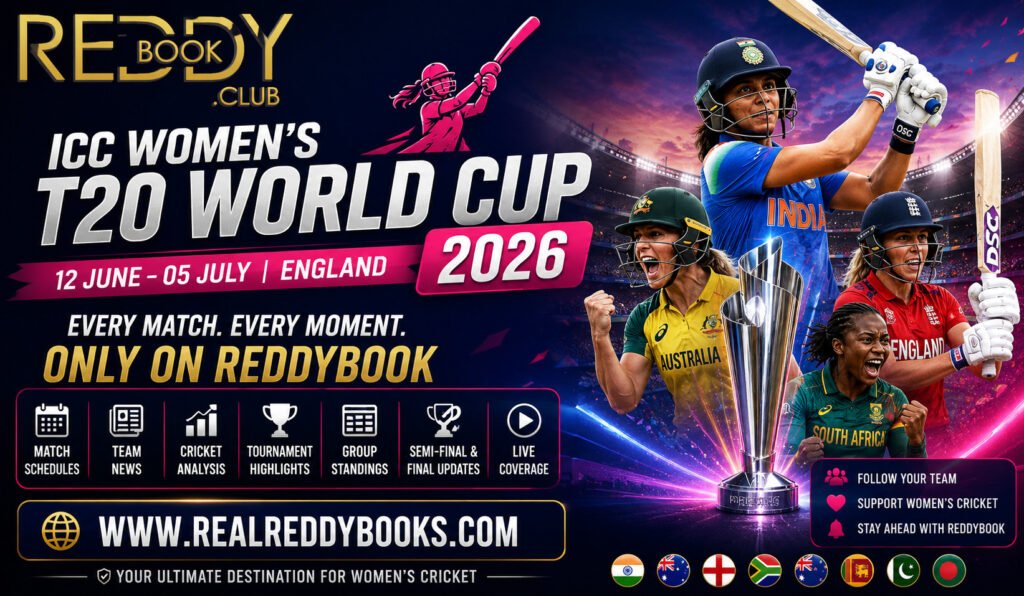Reddybook Women's T20 World Cup 2026 Guide